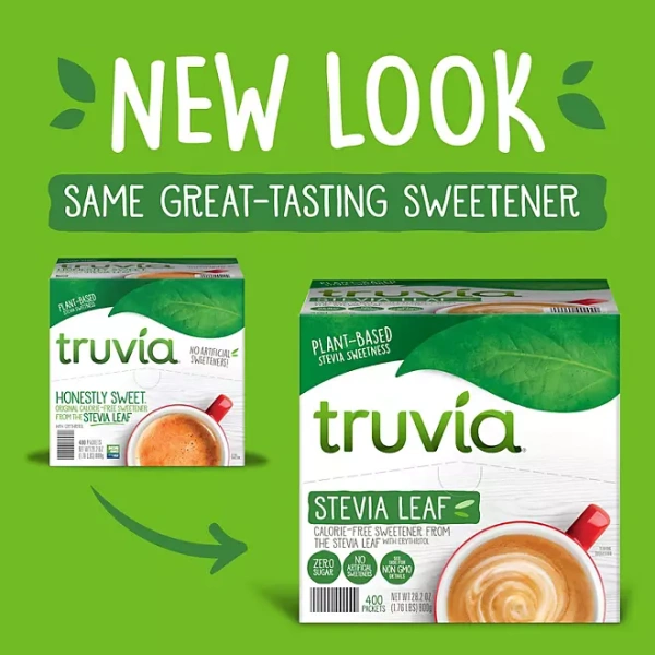 Truvia Original Calorie-Free Natural Sweetener, 400 ct.