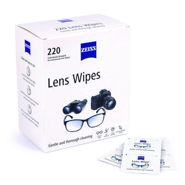 Lens Wipes, 6 x 5, 220/Carton