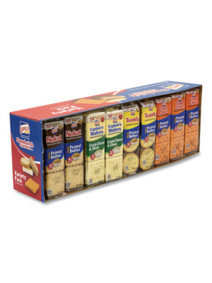 Cookies and Crackers Variety Pack, Assorted, 36/Box