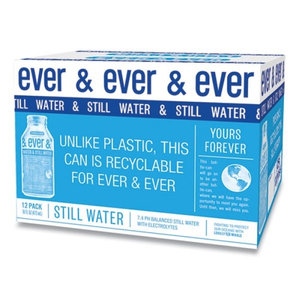 Reverse Osmosis Still Water, 16 oz Bottle, 12/Carton