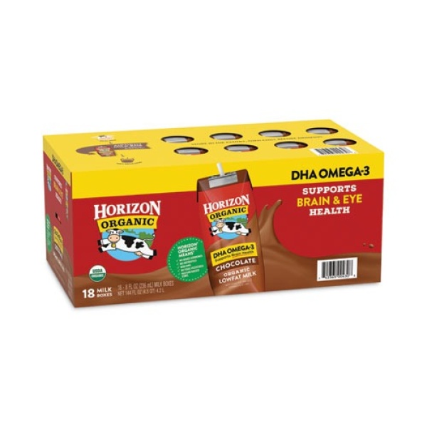 Low Fat Milk, Chocolate, 8 oz, 18/Carton