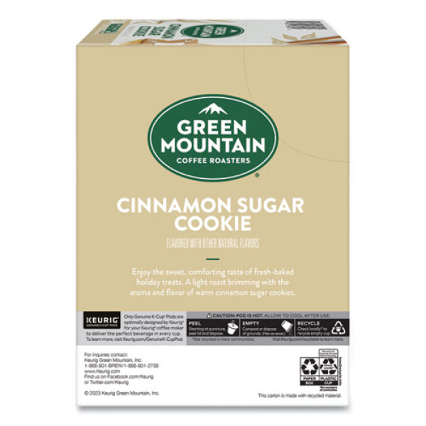 Cinnamon Sugar Cookie Coffee K-Cups, 24/Box